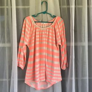 Bright striped tee